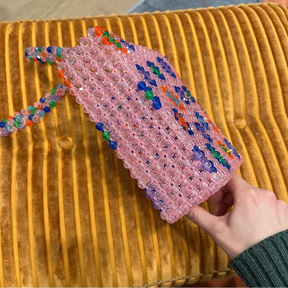 SUSAN ALEXANDRA Soraya Beaded Handbag purse - Picture 3 of 3